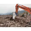 Excavador Cat340d Break Big Stone Mine Hidráulico Hammer